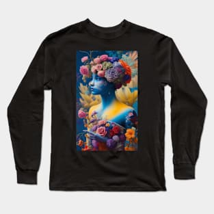 The Power of Victory: Embrace the Mysterious Woman Within Long Sleeve T-Shirt